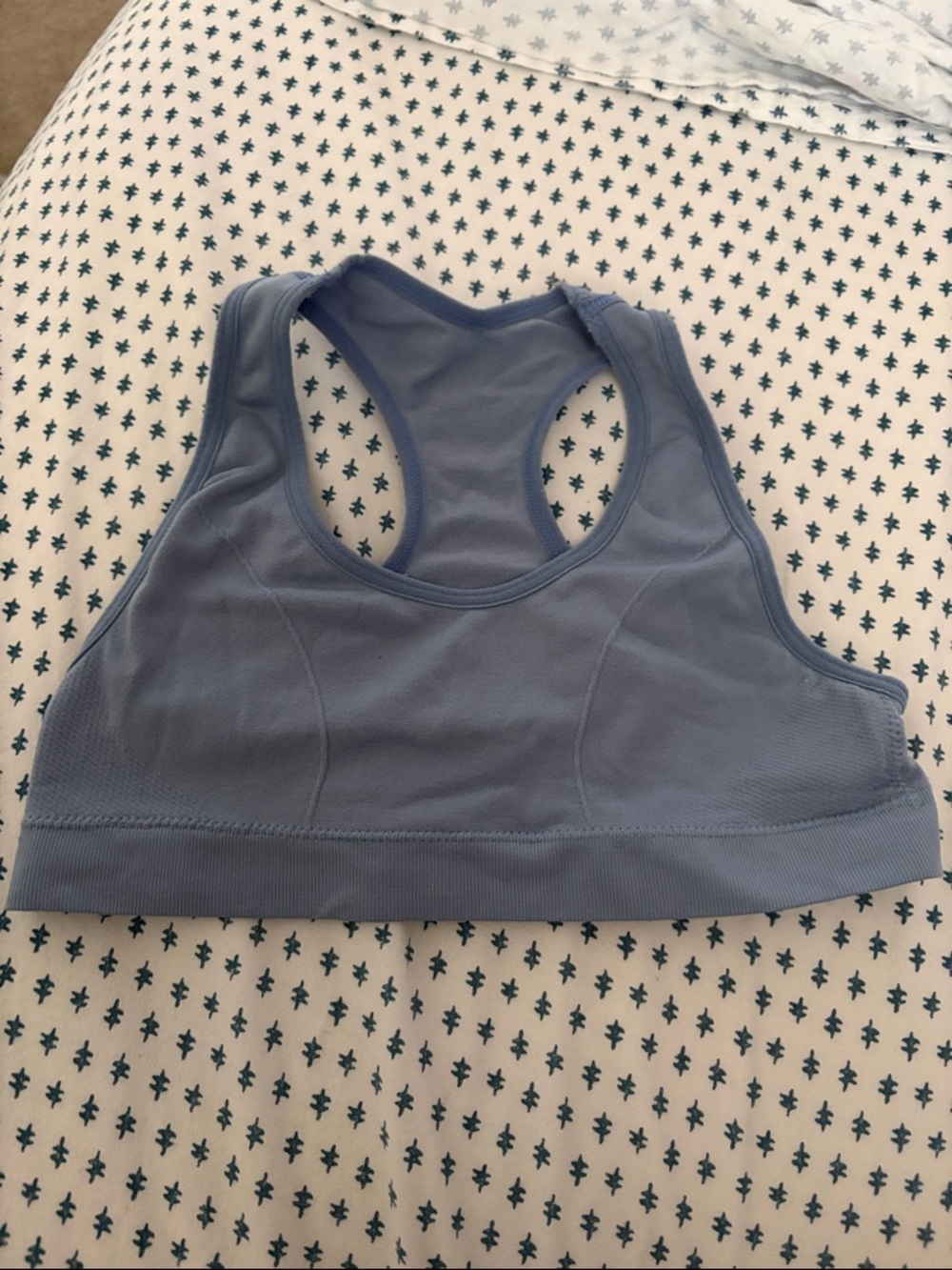 More Than Magic Kids Light Blue Racerback Sports Bra